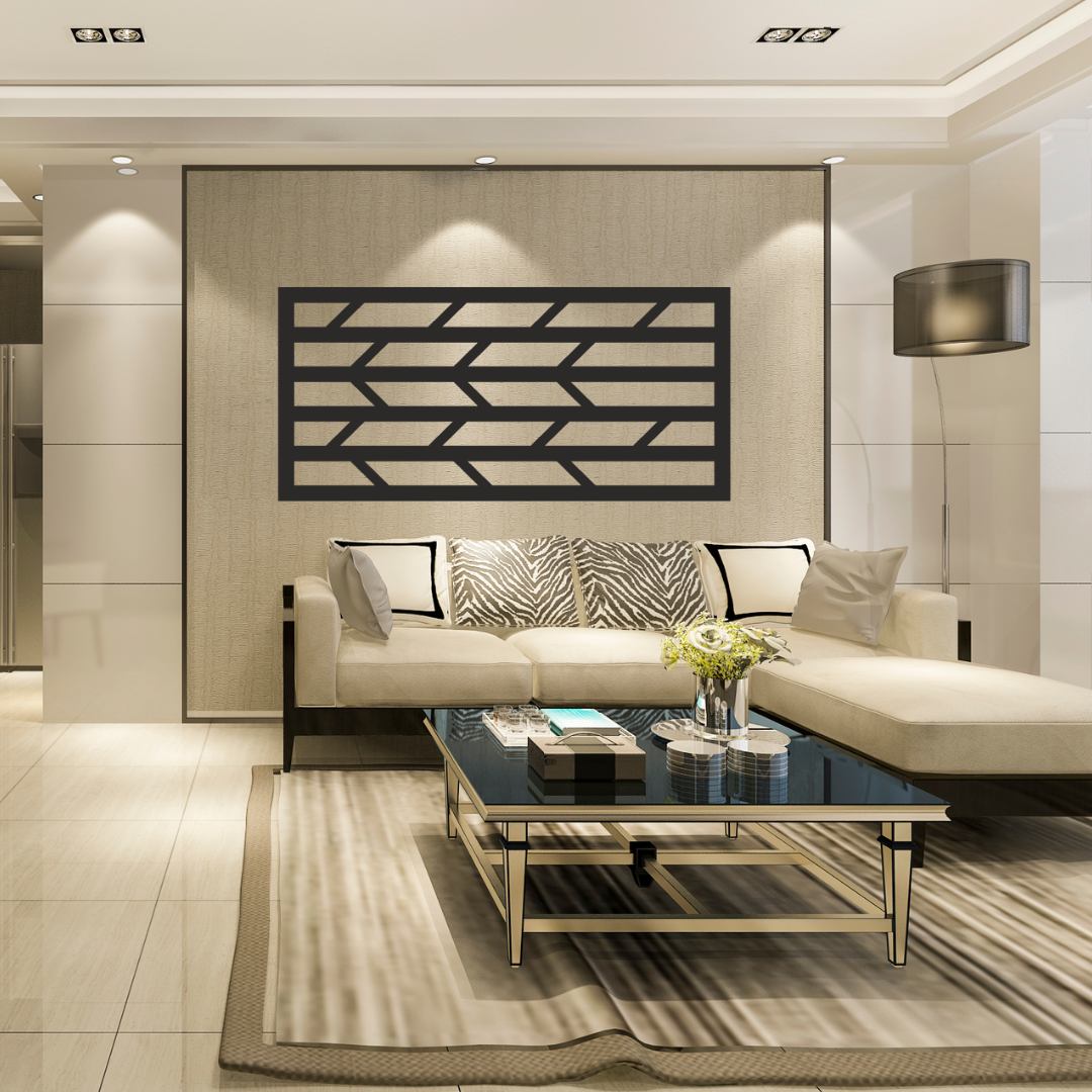 Wandstaal Wandpaneel "Abstract"