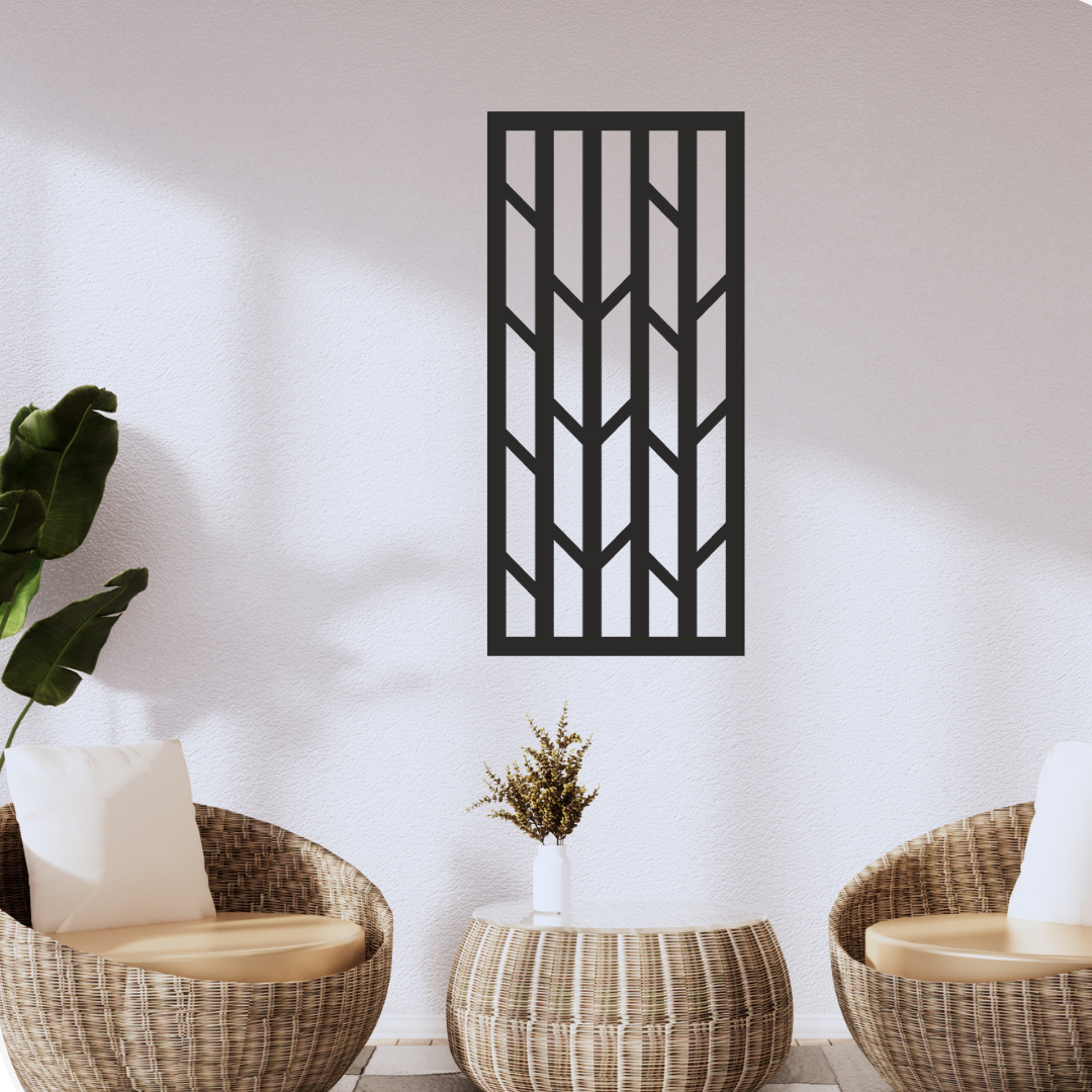 Wandstaal Wandpaneel "Abstract"