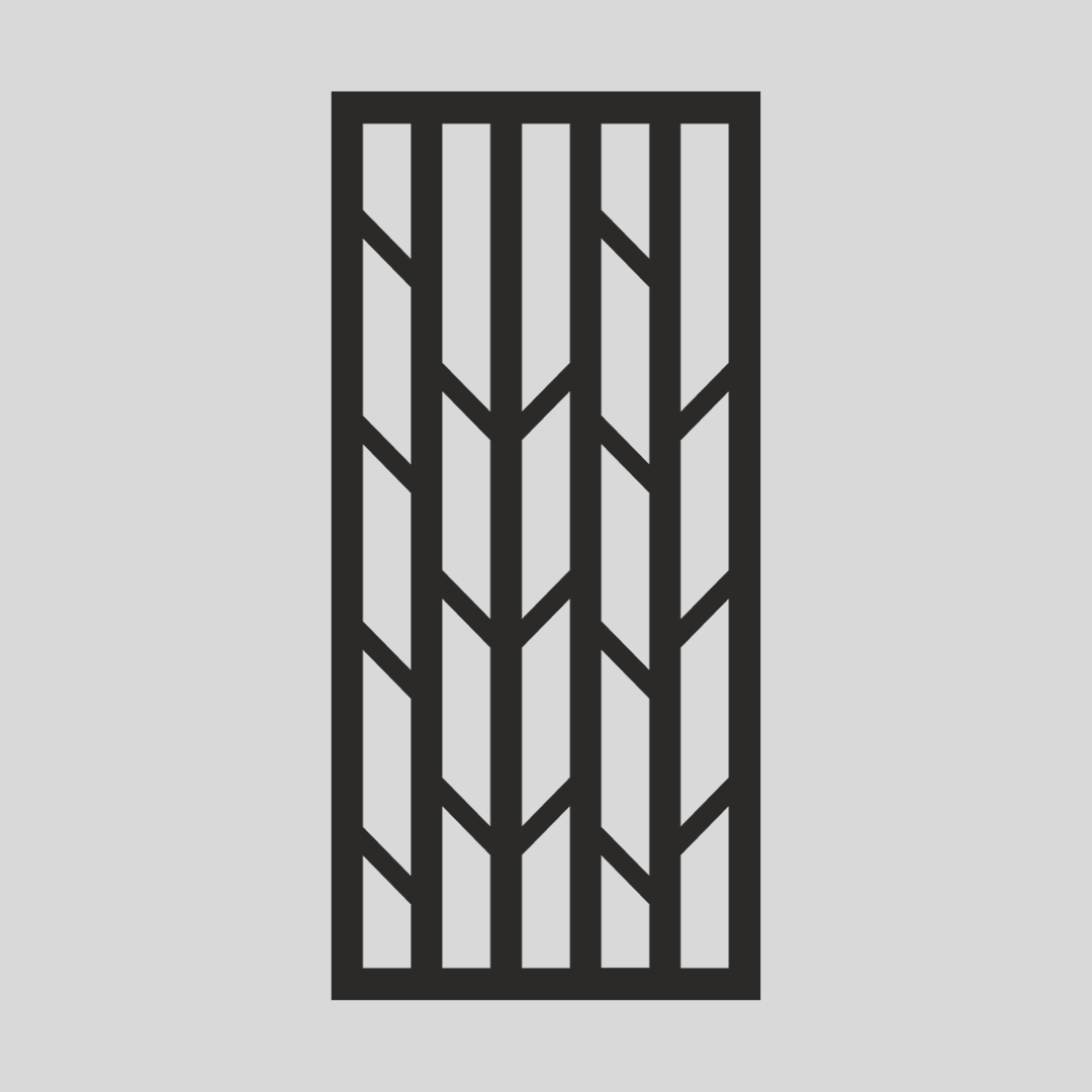 Wandstaal Wandpaneel "Abstract"