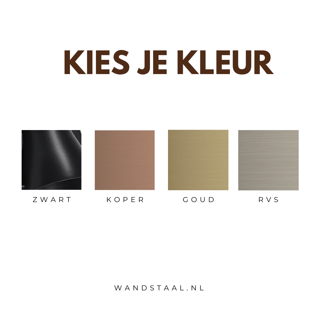 Wandstaal XXL "Drieluik van Bladeren"