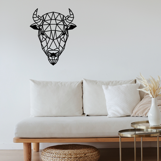 Geometrische Bison Staal