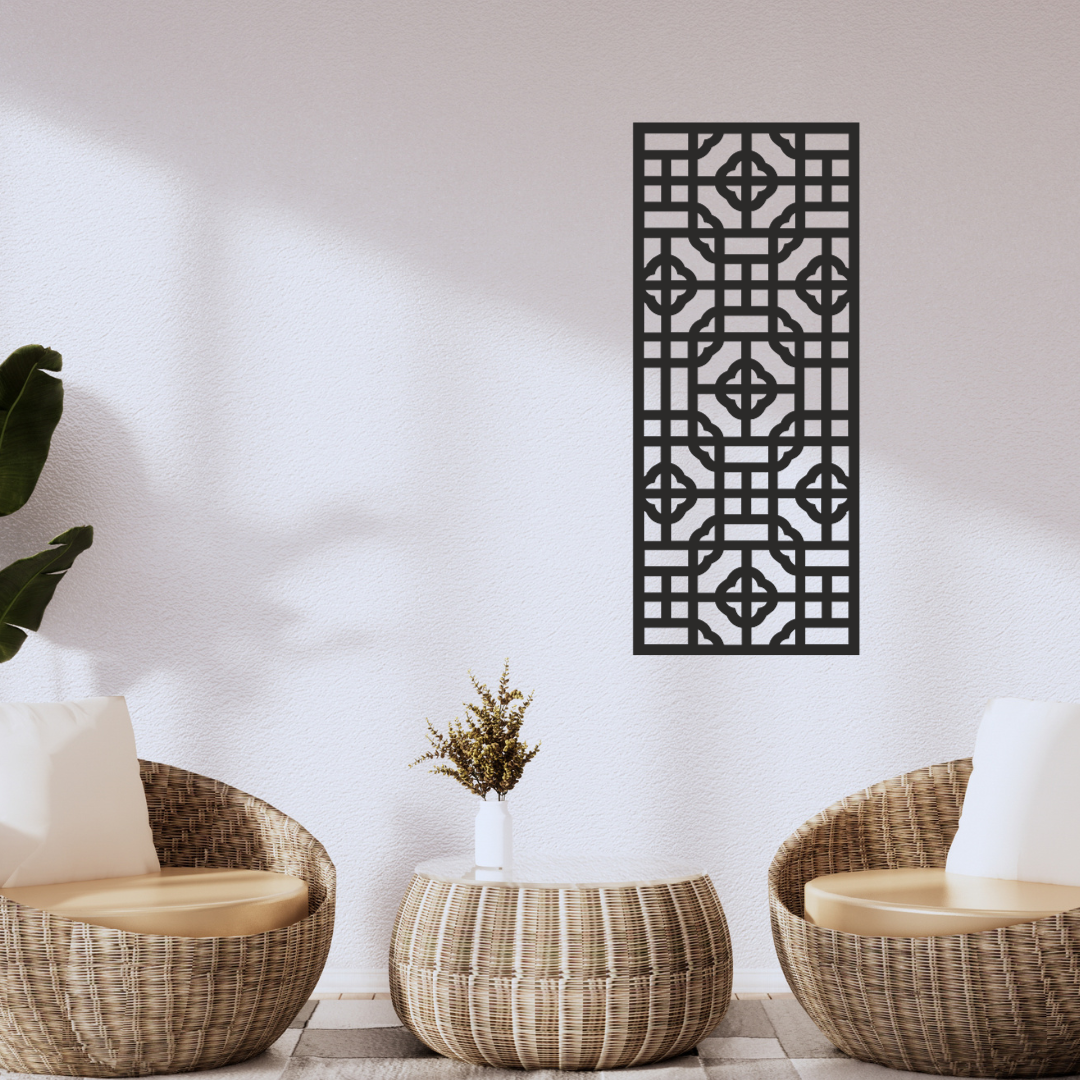 Wandstaal Wandpaneel "Chique Cross"