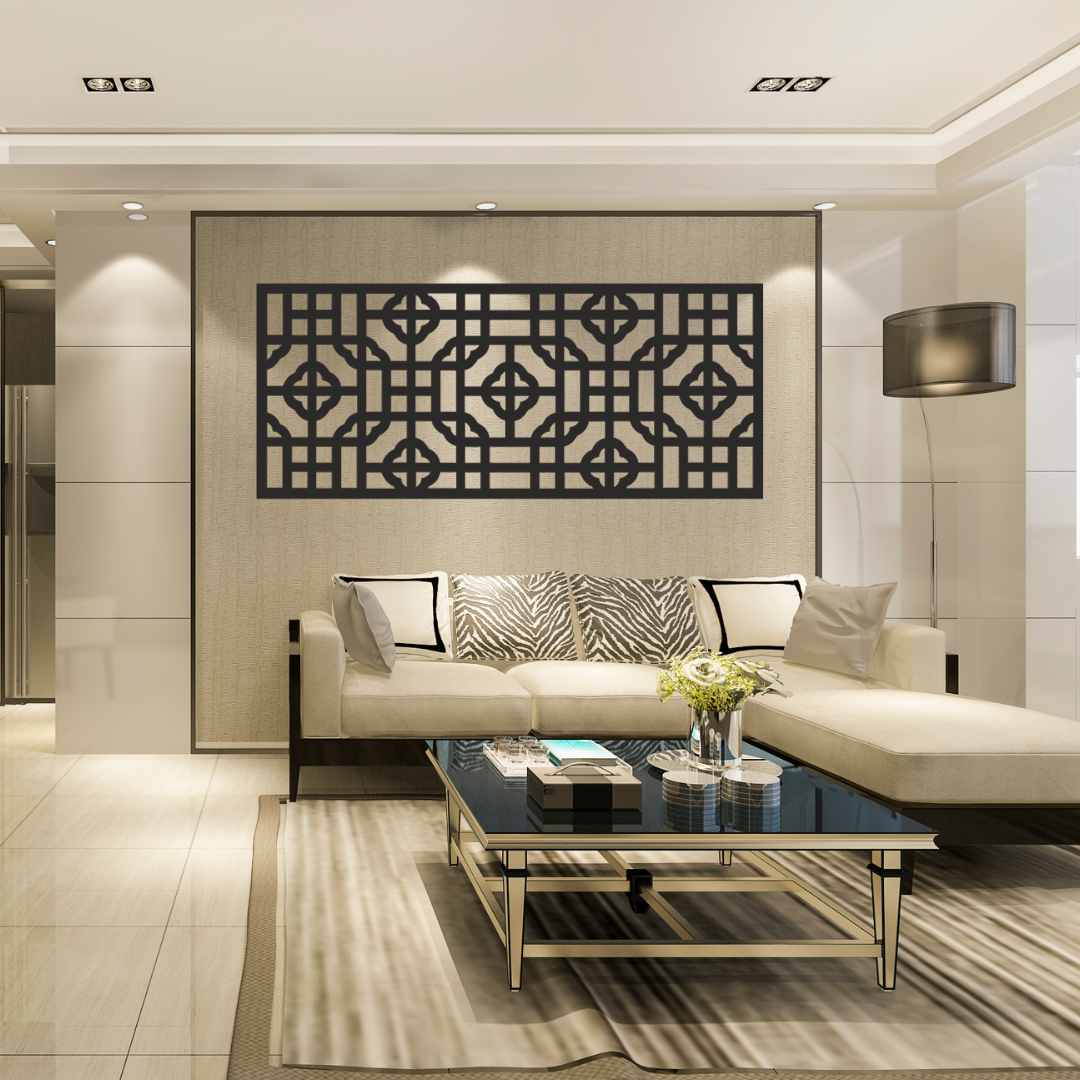 Wandstaal Wandpaneel "Chique Cross"