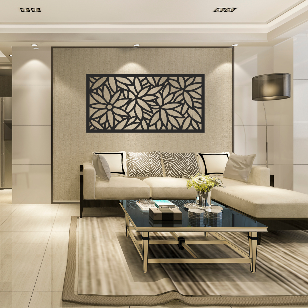 Wandstaal Wandpaneel "Daisy"