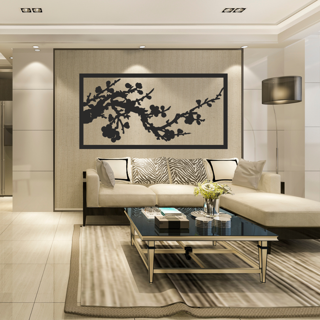 Wandstaal Wandpaneel "Druifrank"