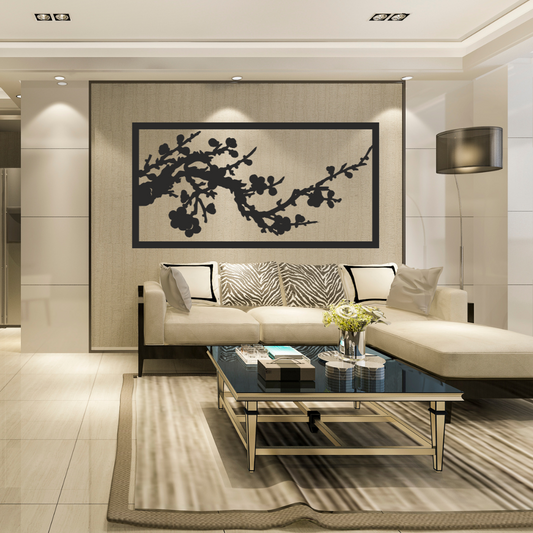 Wandstaal Wandpaneel "Druifrank"