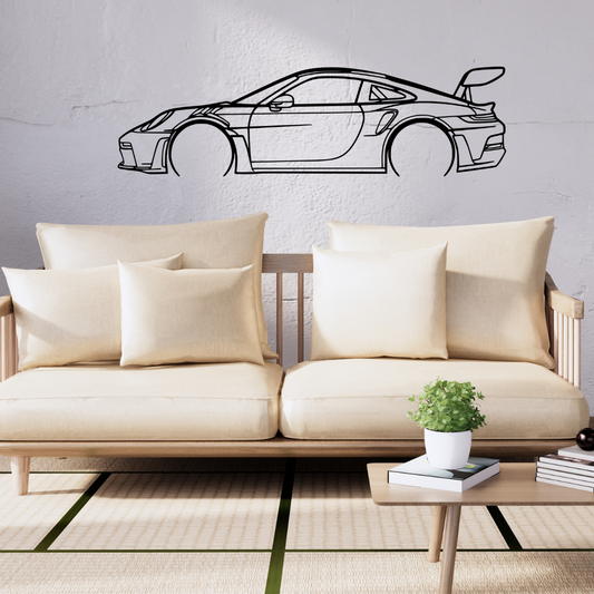 Wandstaal Auto GT3 RS 911