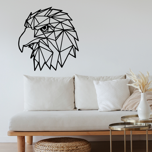 Geometrische Havik Staal