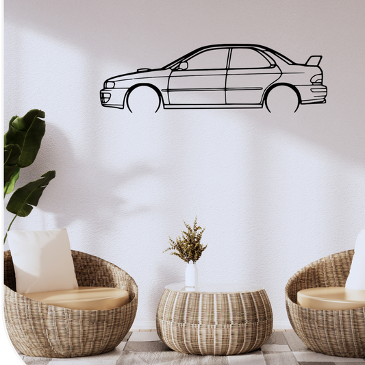 Wandstaal Auto Impreza