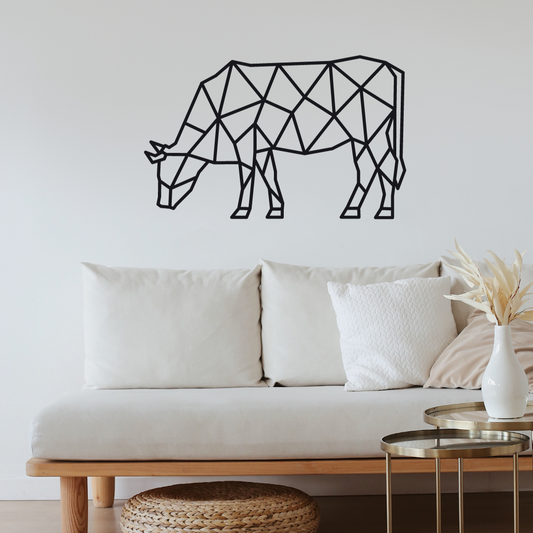 Geometrische Koe Staal