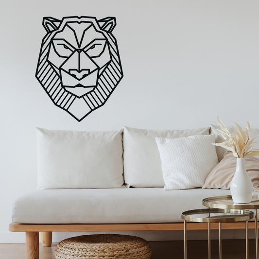 Geometrische Leeuw Staal
