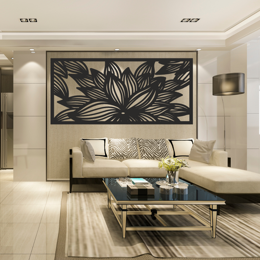 Wandstaal XXL "Lelie"