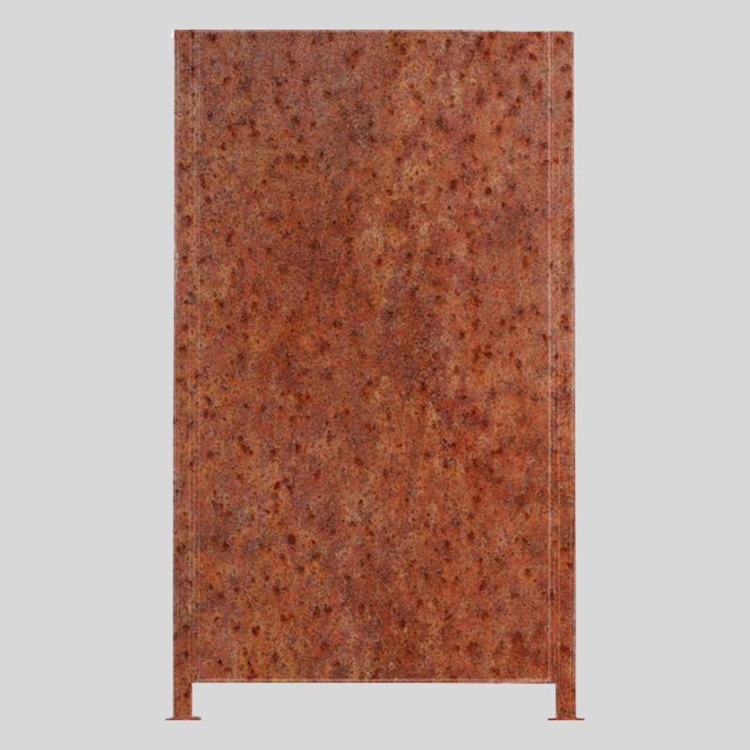 Metalen afscheiding - Wandstaal metalen tuinpaneel