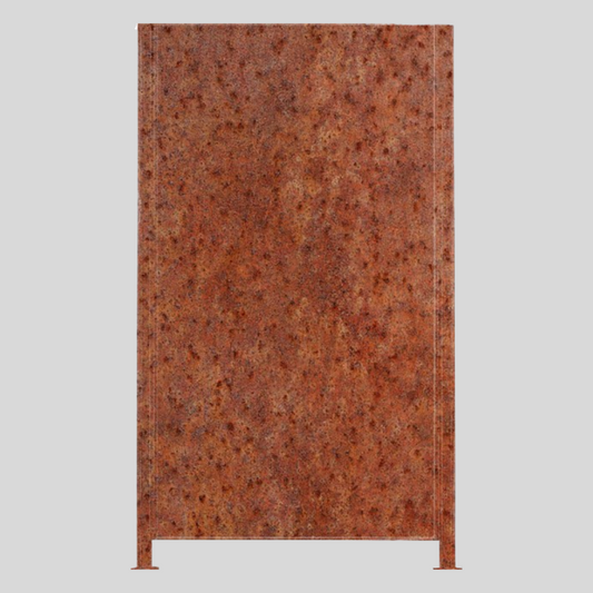 Metalen afscheiding - Wandstaal metalen tuinpaneel