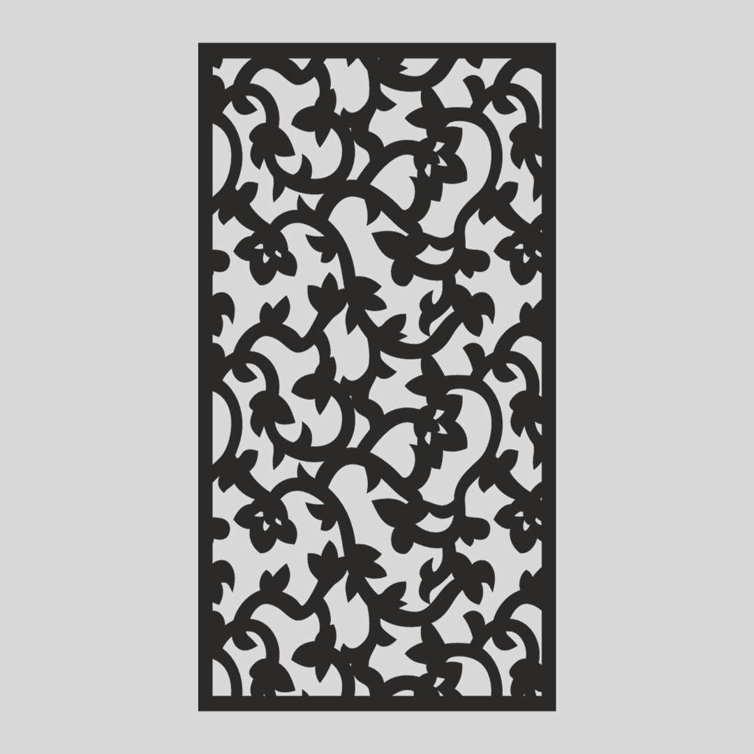 Wandstaal Wandpaneel "Ornament"