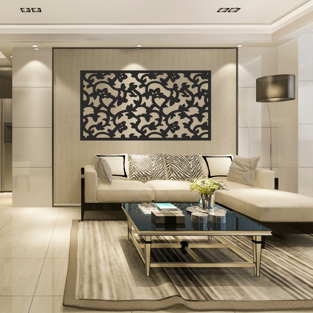 Wandstaal Wandpaneel "Ornament"