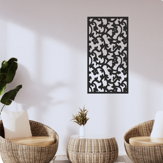 Wandstaal Wandpaneel "Ornament"