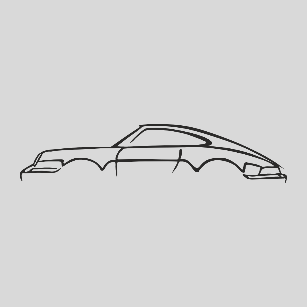 Wandstaal Auto 911