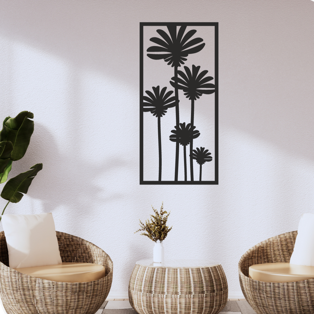 Wandstaal Wandpaneel "Dandelion"