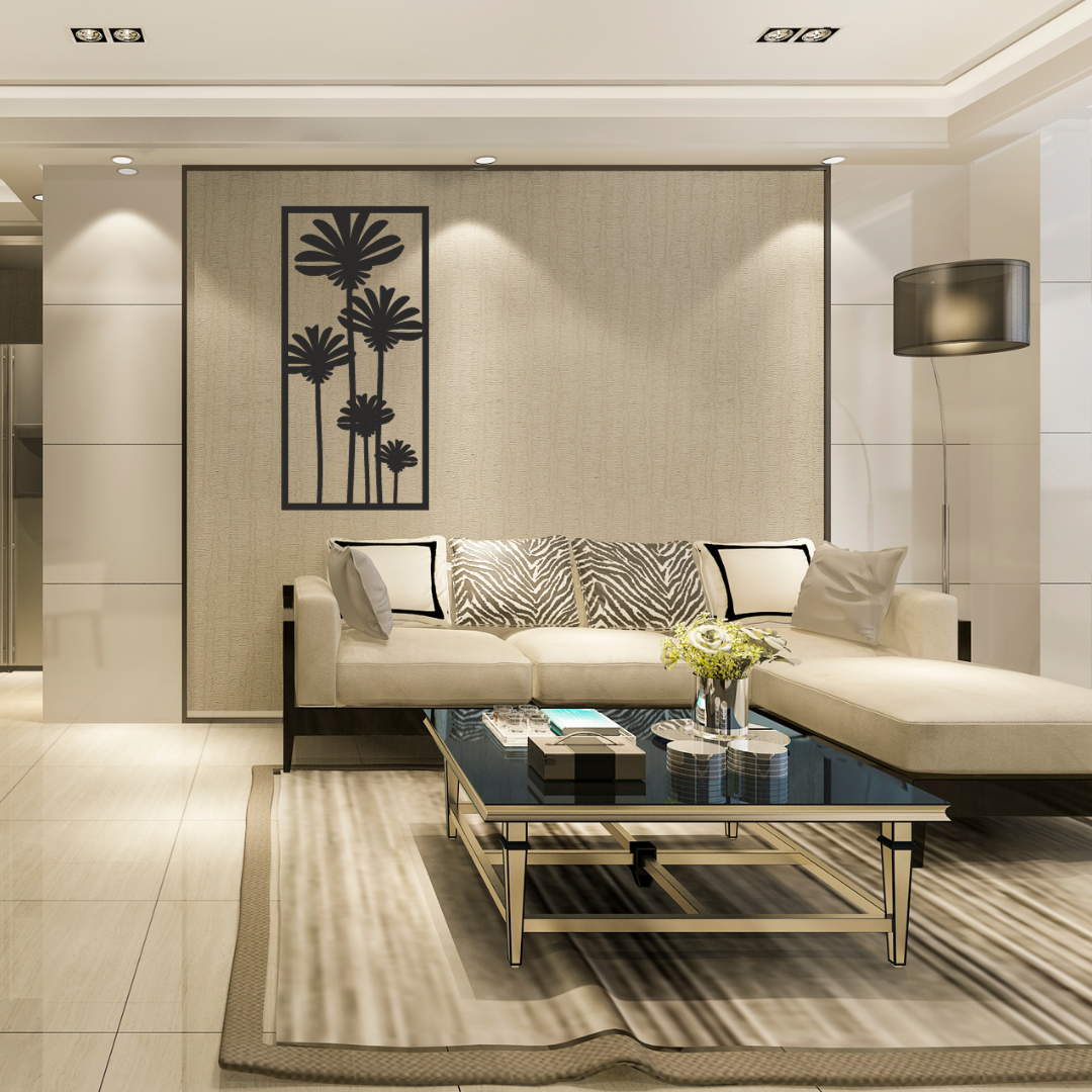 Wandstaal Wandpaneel "Dandelion"