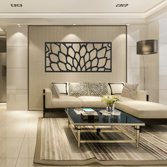 Wandstaal Wandpaneel "Schubben"