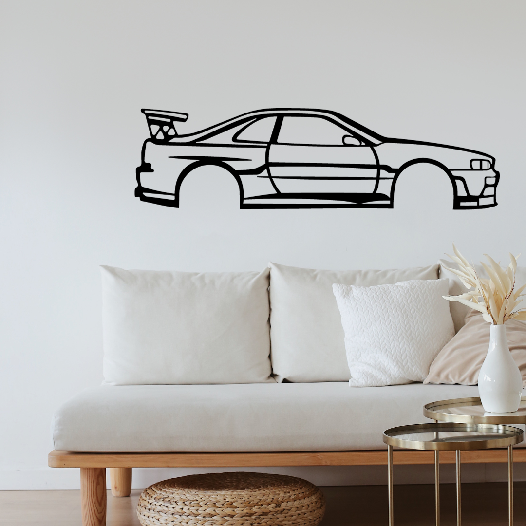Wandstaal Auto Skyline