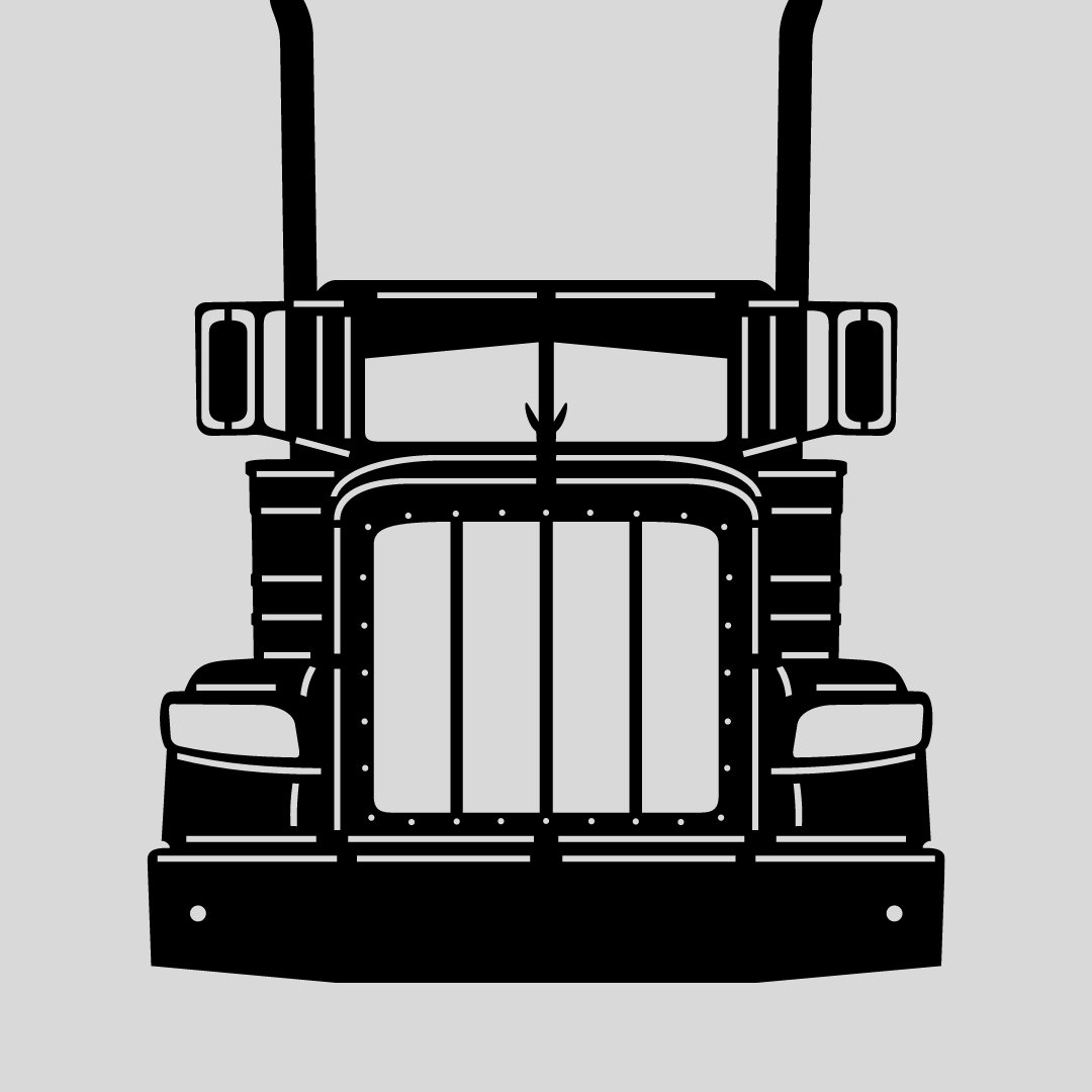 Wandstaal Naambord - P-Bilt Voertuig