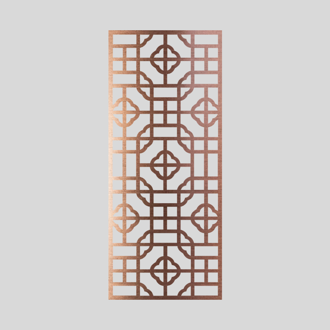 Wandstaal Wandpaneel "Chique Cross"