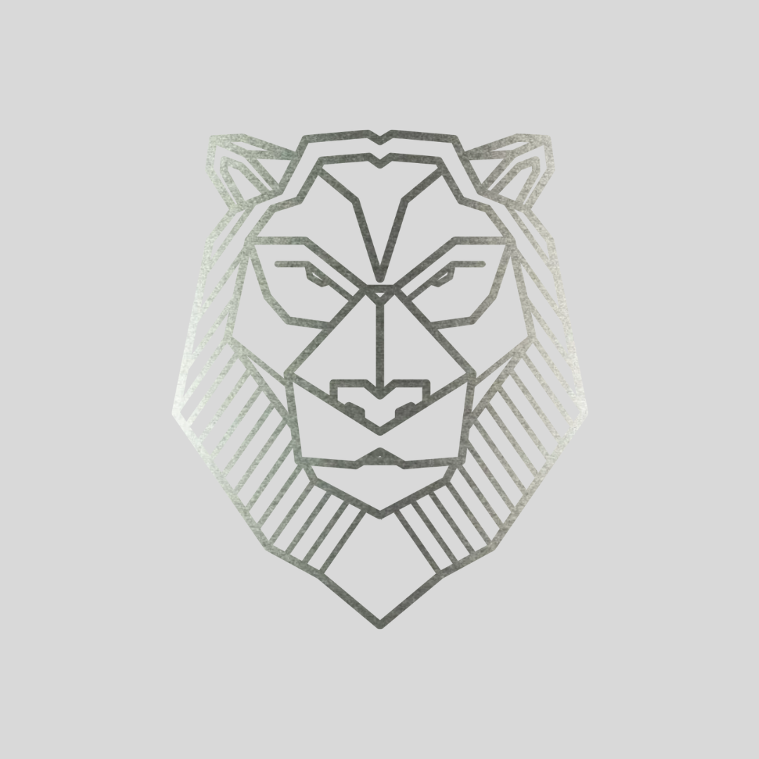 Geometrische Leeuw Staal