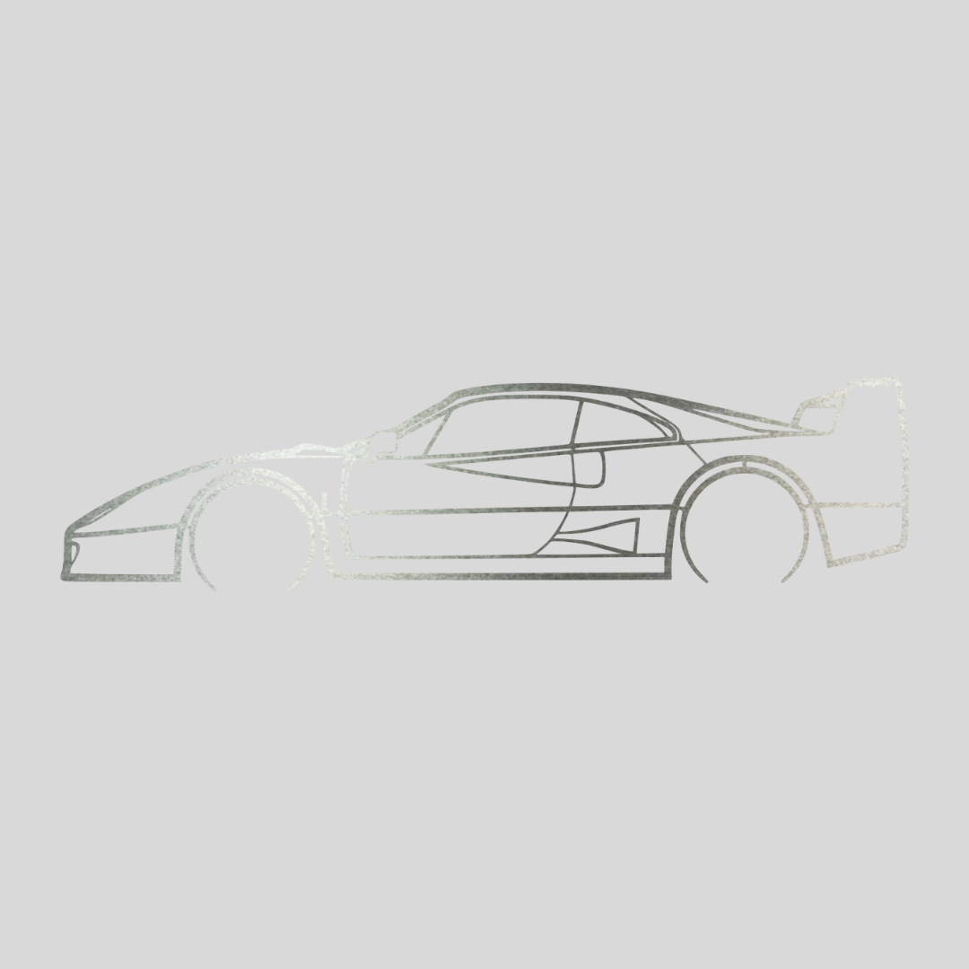 Wandstaal Auto F40