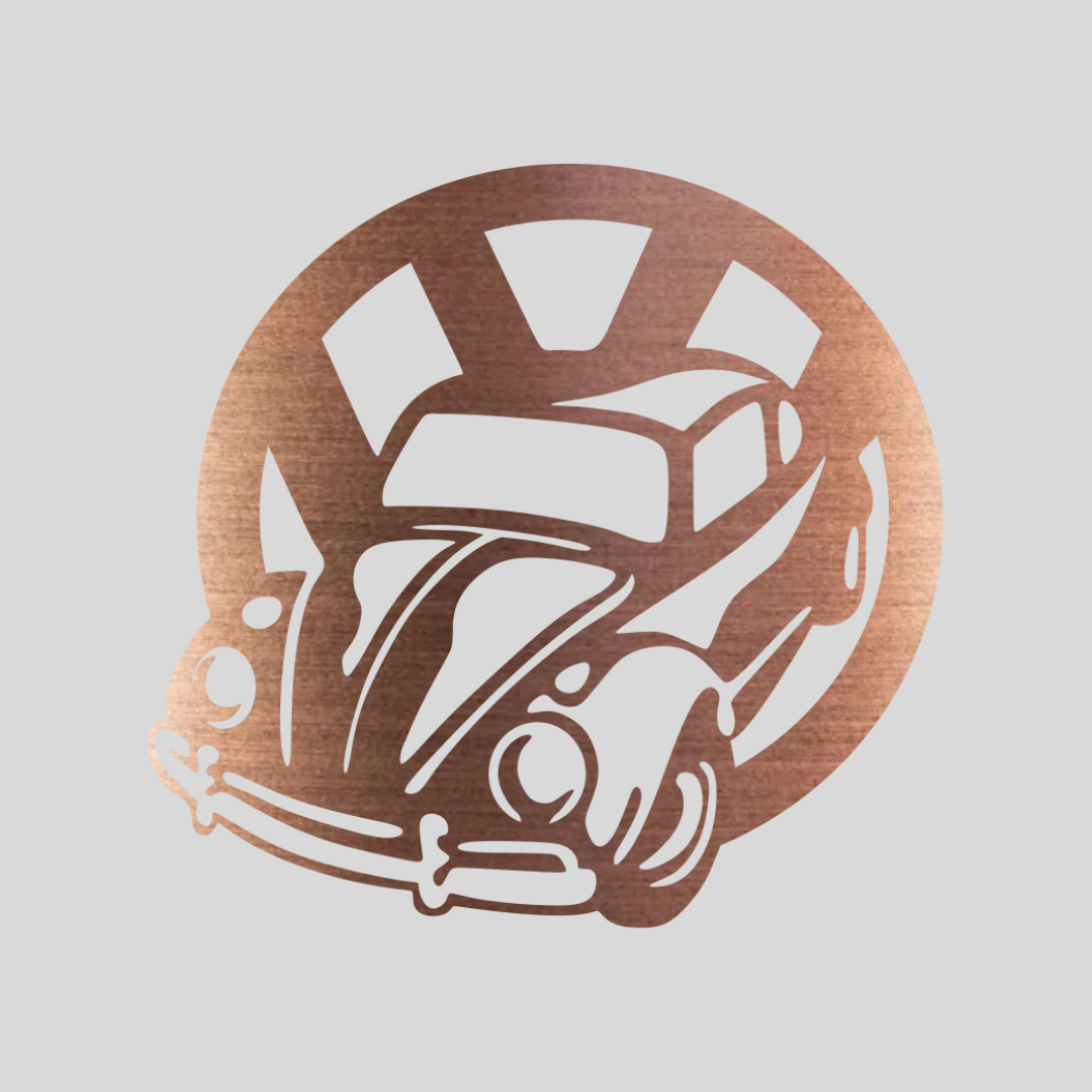 koper look beetle kunstwerk