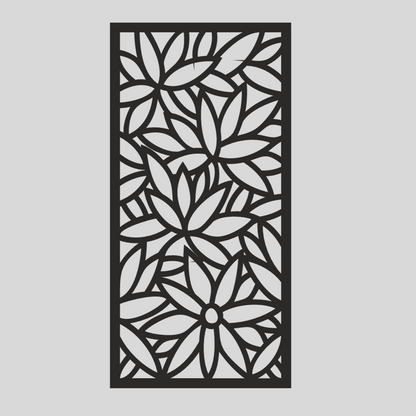 Wandstaal Wandpaneel "Daisy"